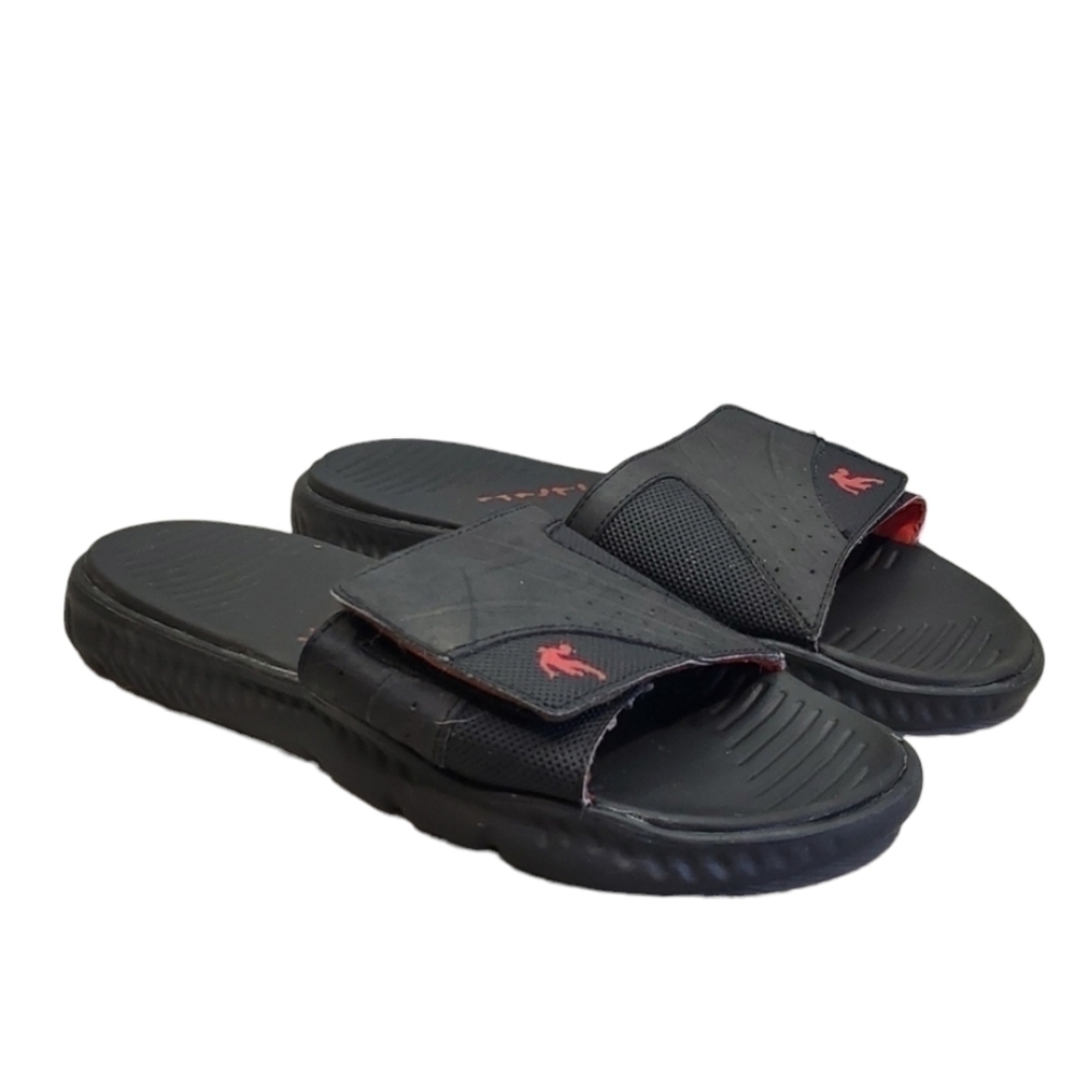 Jordan Mens AND 1 Flip Flop Comfort Sandals Flats sz 14